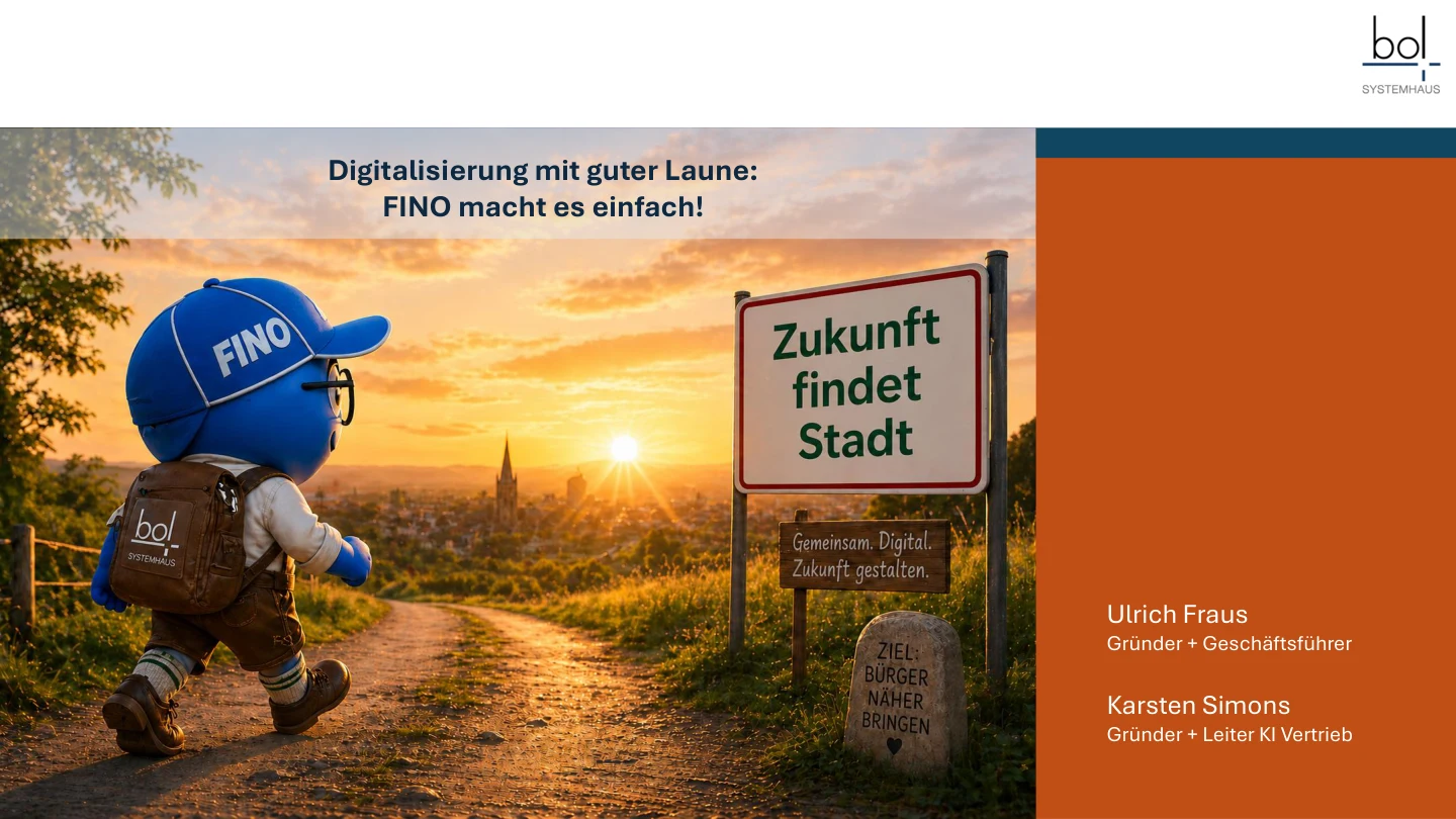 Titelbild der FINO-Präsentation